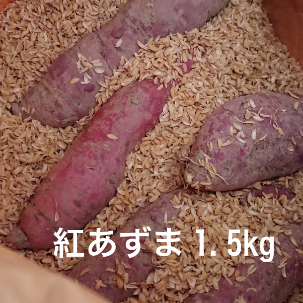 オーガニック　紅あずま　[1.5kg]　ほっこりホクホク甘みたっぷり